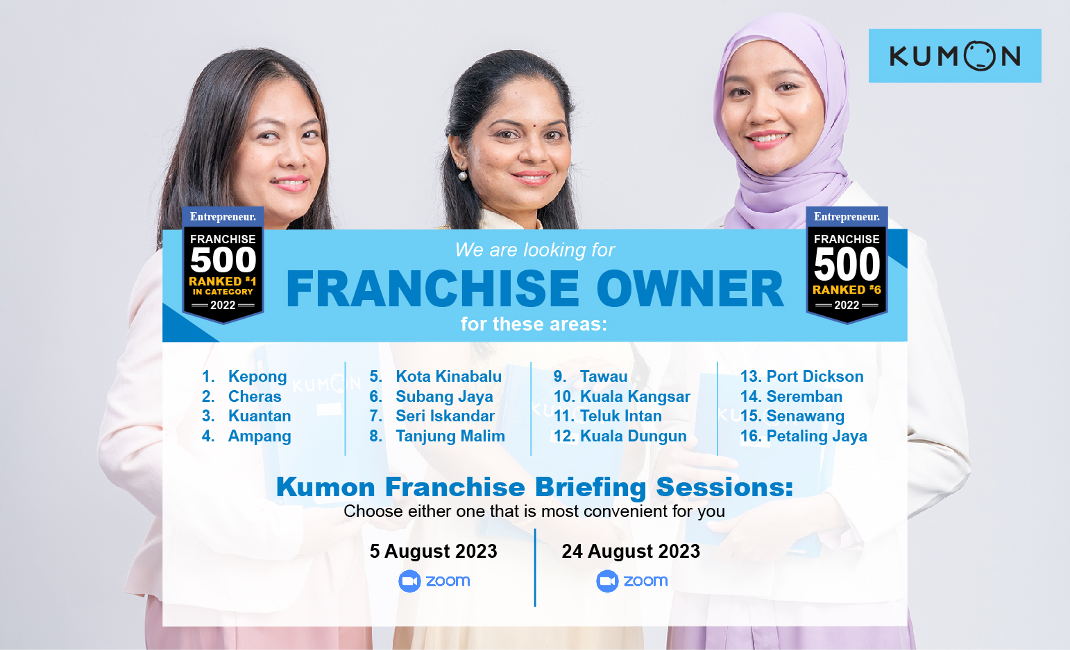 Franchise Opportunities in Malaysian Education Sector | Kumon MY ...